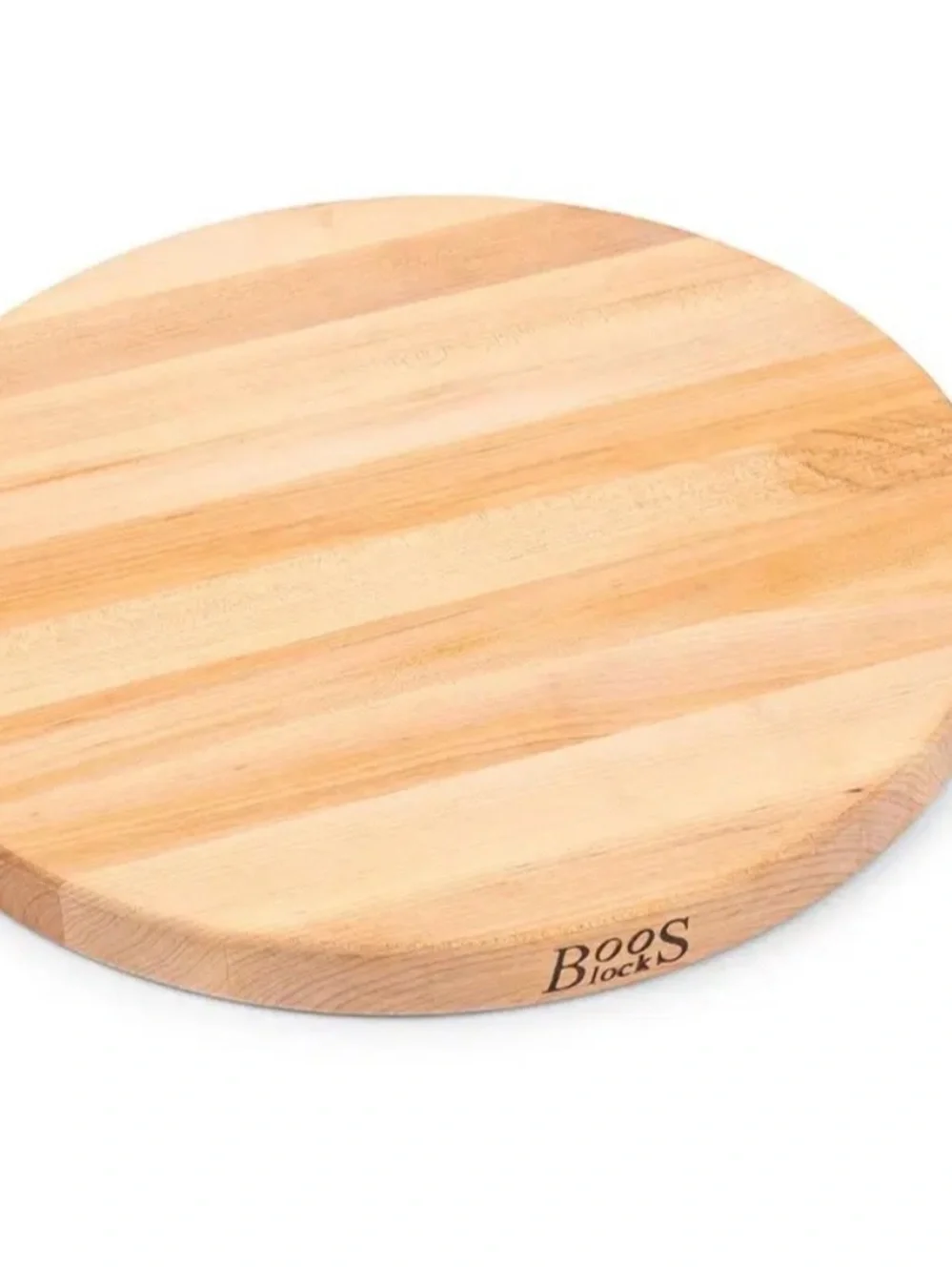 John Boos 14” Cutting Board, Round Maple